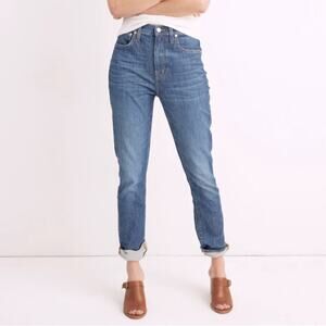 Madewell The High-Rise Slim Boyjean Jeans